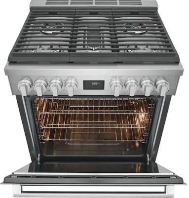 Electrolux 30" Stainless Steel Dual-Fuel Freestanding Range-3