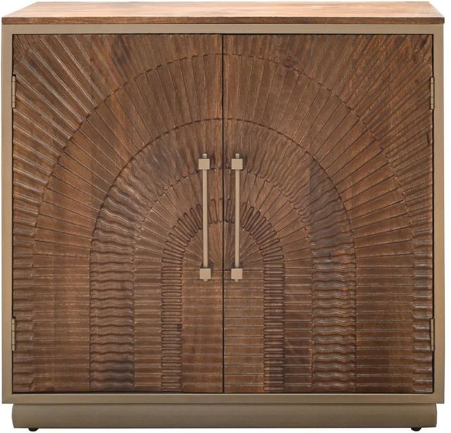 Harp & Finial® Ryan Dark Walnut Cabinet-0