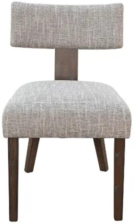 Sunny Designs™ Malibu Gray/Weathered Rum Dining Side Chair-1