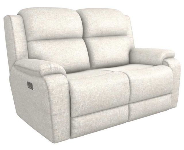 La-Z-Boy® Dorian Dove Power Reclining Loveseat with Headrest-0