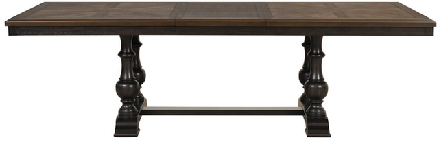 Homelegance® Stonington Brown Dining Table-2