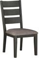 Mazin Furniture Baresford Gray And Neutral Side Chair-0