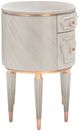 Michael Amini® St. Charles Dove Gray Vanity Table-2