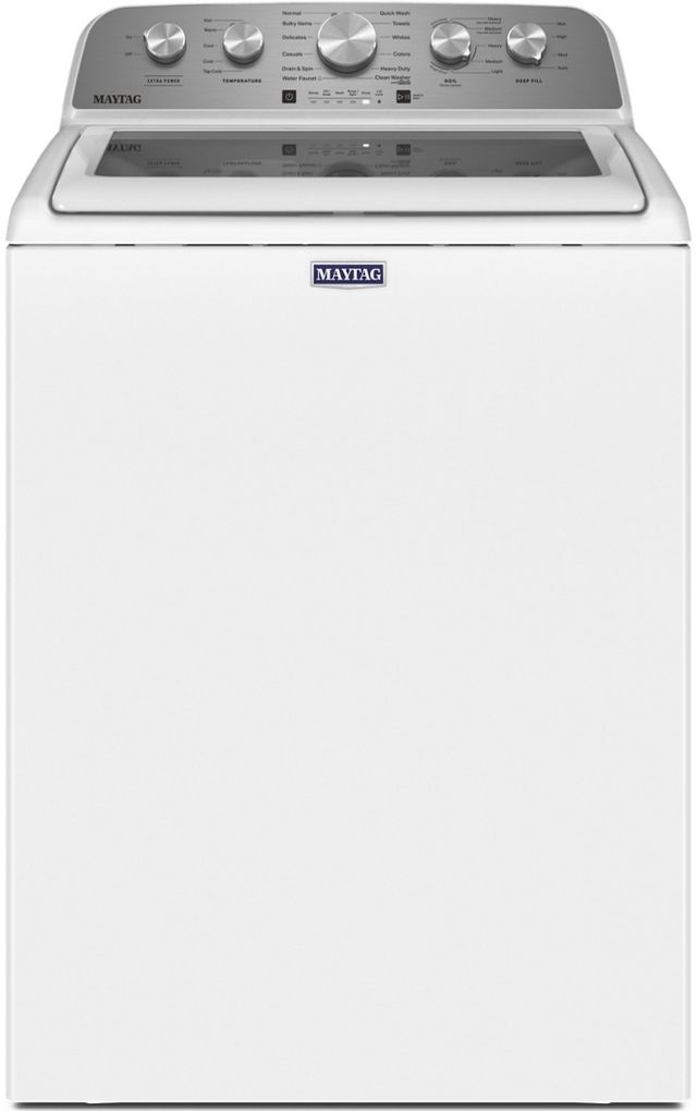 Maytag® 4.8 Cu. Ft. White Top Load Washer | Zems Appliance, Furniture ...