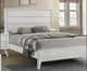 Furniture of America® Dortmund White California King Panel Bed-0