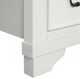 Furniture of America® Hampstead 4-Piece White/Dark Brown Queen Bedroom Set-3