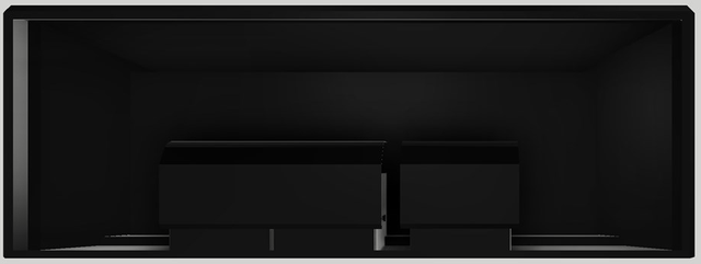 Vent-A-Hood® 66" Black Wall Hood-2