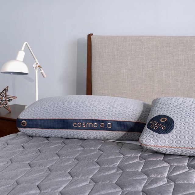 BEDGEAR® Cosmo Performance® Shredded Foam/Polyester Fiber Blend 2.0 Medium Firm King Standard Pillow-1