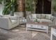 International Furniture Direct Vallarta Blue Loveseat-1