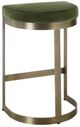 Uttermost® Ivanna Brushed Brass/Moss Green Counter Stool-0