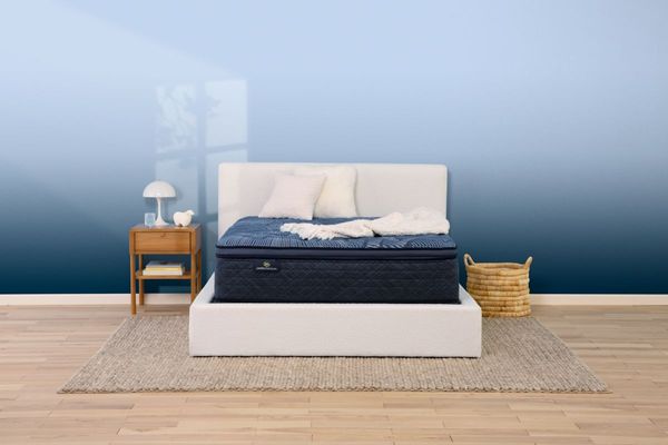Serta Perfect Sleeper Cobalt Calm 15" Wrapped Coil Plush Pillow Top King Mattress