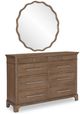 Legacy Classic Harmony Ovation Tweed Round Mirror-3