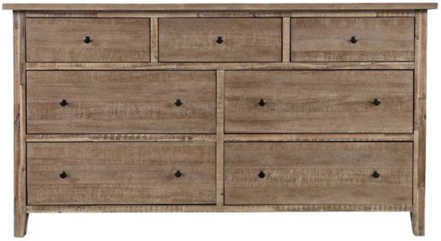 Jofran Inc. Maxton Wash Brown Dresser-2