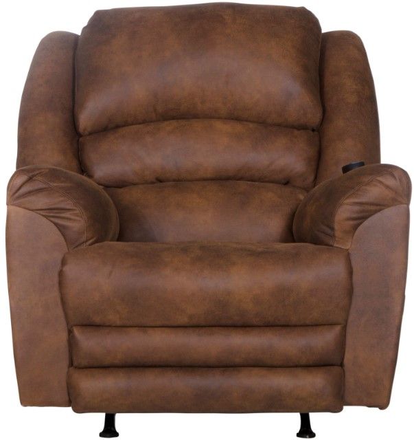 Catnapper® Hayden Auburn Rocker Recliner with Heat and Massage-3