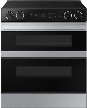 Samsung Bespoke 30" Fingerprint Resistant Stainless Steel Slide In Electric Range