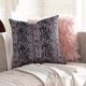 Surya Safari Black 18"x18" Toss Pillow with Polyester Insert-4