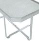 Century® Thomas O'Brien Truly Gallery Antique Mirror Top Tray Coffee Table with Polished Nickel Base-3