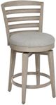 American Woodcrafters Heritage Coast Sea Oat Swivel Counter Stool-0