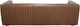 LH Home Seating Notting Hi Camel Brown Channel Sofa-5