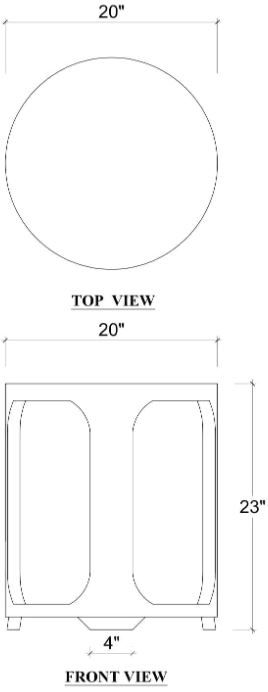 Bramble Customizable Corte End Table-1