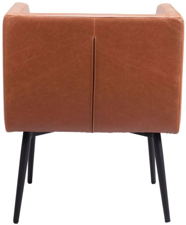 Zuo® Modern Horbat Brown Dining Arm Chair-3