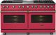 Viking® 5 Series 60" Valentine Pro Style Dual Fuel (NG) Range with Brushed Brass Trim-4