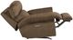 Flexsteel® Langston Brown Chocolate Power Rocking Recliner with Power Headest-2