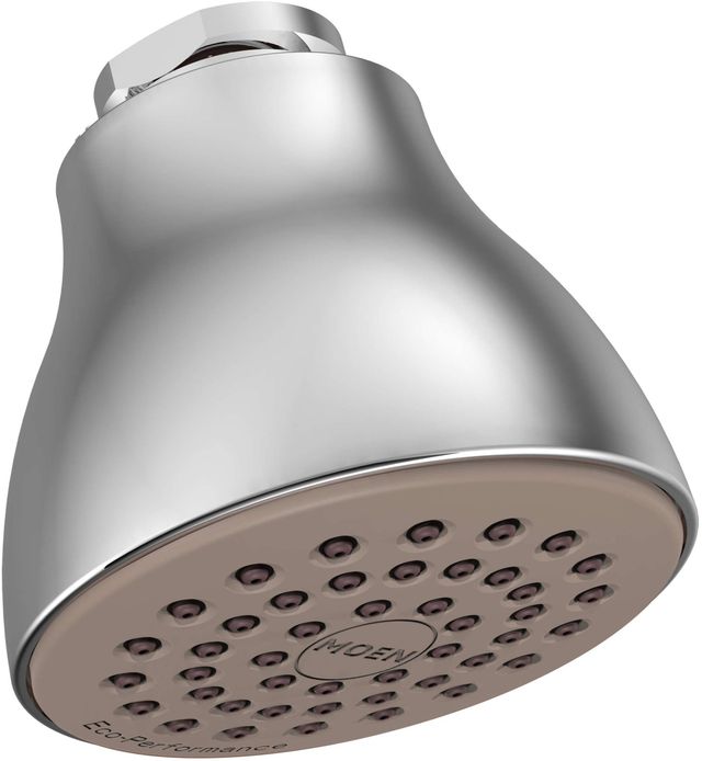 Moen® Chrome One-Function 2.5" Diameter Eco-Performance Showerhead-0