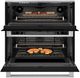 Café™ 30” Platinum Glass Duo Smart Double Electric Wall Oven-2