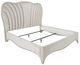 Michael Amini® London Place Creamy Pearl California King Upholstered Panel Bed-3