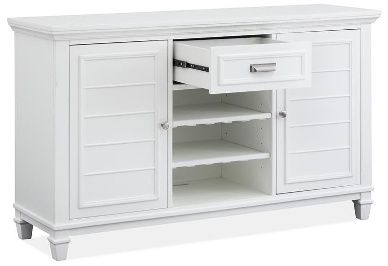 Magnussen Home® Charleston White Dove Server | Cost Plus Furniture