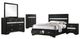 Coaster® Miranda 5-Piece Black Full Storage Bedroom Set-0