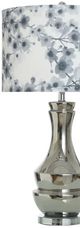 StyleCraft Norman Wyatt Home Heirloom Dynasty Plated Silver Table Lamp-1