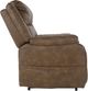 Signature Design by Ashley® Yandel Saddle Power Lift Recliner-3
