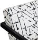 Crestview Collection Rorschach Black/White Accent Chair-2
