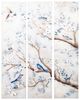 YHD Thrice Bloomed Wall Art-0