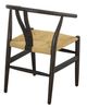 YHD Wishbone Black Dining Side Chair-3