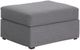 Universal Explore Home™ Customizable Coastal Living Outdoor Brooke Fabric Ottoman-0