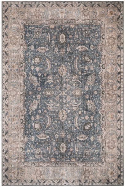 KAS Rugs London Blue Madison 5'x8' Area Rug-0