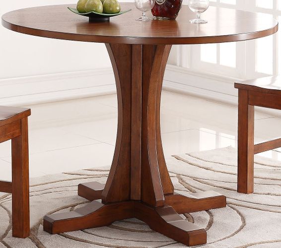 Winners Only® Colorado Brown Round Dining Table-0