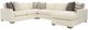 Craftmaster® Customizable CM Modern Upholstered Sectional-2