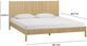 TOV Furniture Tyla Natural King Panel Bed-1