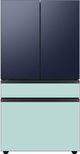 Samsung Bespoke 36" Morning Blue Glass French Door Refrigerator Middle Panel-2
