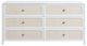 TOV Furniture Patty White 6-Drawer Dresser-3