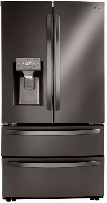 LG 27.8 Cu. Ft. Black Stainless Steel French Door Refrigerator-0