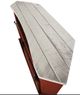 American Heartland Manufacturing Rustic Two-Tone Bower Corner TV Cart-2