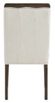 Homelegance® Clara Beige/Brown Side Chair-5