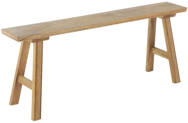 Deco Marche Brown 42” Traditional Bench-0