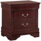 American Wholesale Furniture Louis Philippe Martini Cherry Nightstand-0