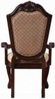 ACME Furniture Chateau De Ville 2-Piece Beige/Espresso Arm Chair Set-4